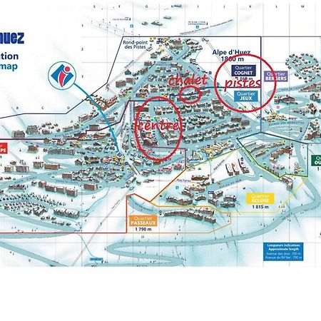 Appartement En Chalet 4 Etoiles Huez 外观 照片