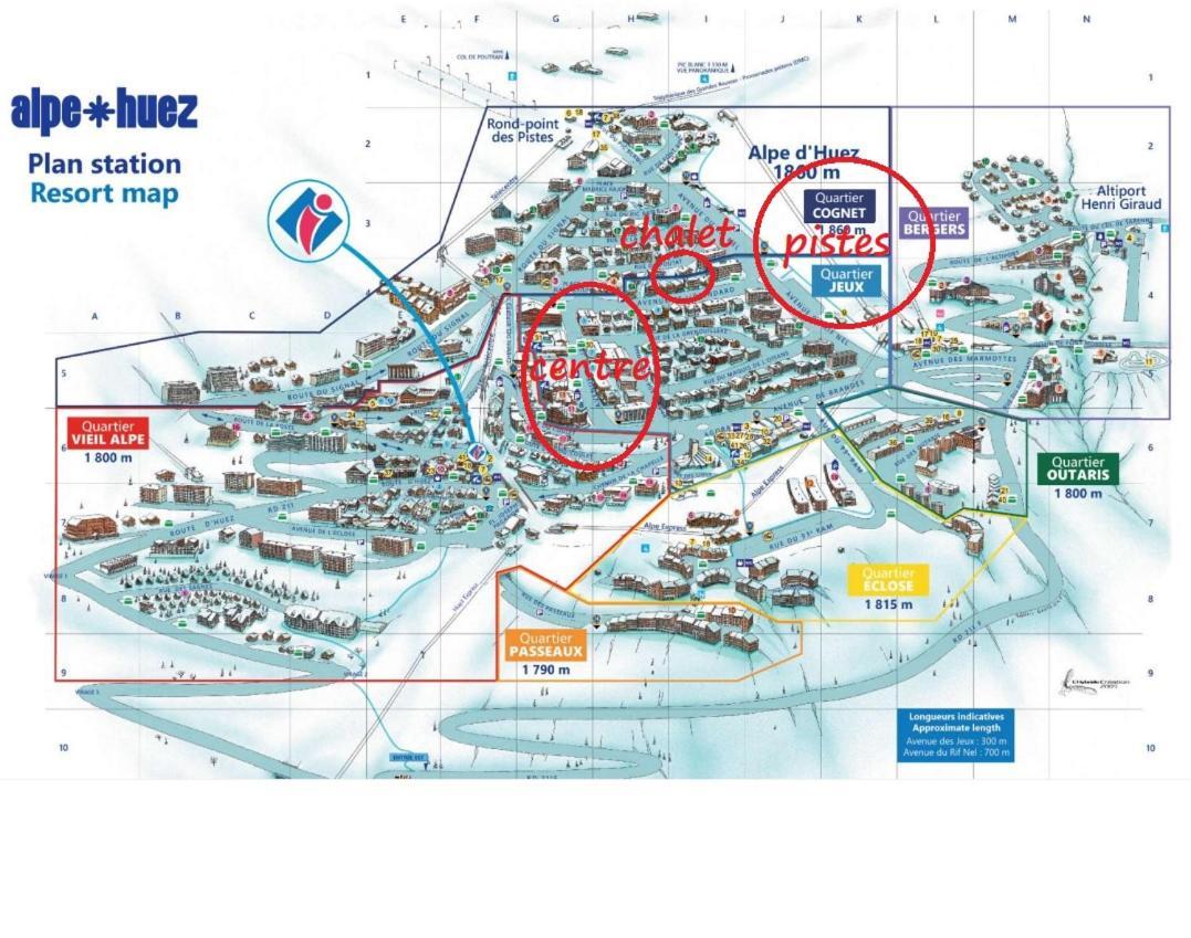 Appartement En Chalet 4 Etoiles Huez 外观 照片