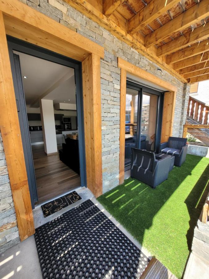 Appartement En Chalet 4 Etoiles Huez 外观 照片